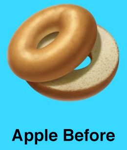 Illustration for article titled Ey, I’m a Real New Yawka, So Heah’s What I Think About Da Phone Bagel Pictchas